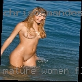 Mature women flashing